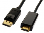 Cable DP to HDMI 2.0m Brackton DPH-SKB-0200.B DP to HDMI digital interface cable bulk packing