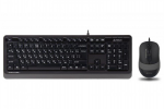 Keyboard & Mouse A4Tech F1010 Black-Grey USB