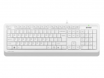 Keyboard A4Tech FK10 Multimedia White-Grey USB