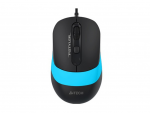 Mouse A4Tech FM10 Black-Blue USB