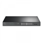Switch TP-LINK TL-SG1218MPE (16-port 10/100/1000Mbps with 16-Port PoE 2xSFP)