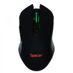 Gaming Mouse Spacer SP-GM-01 RGB USB Black