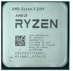 AMD Ryzen 3 3100 (AM4 3.6-3.9GHz 16MB 65W) Box