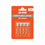 Battery Acme Alkaline Super Long-Lasting LR03/AAA 4-Blisterpack