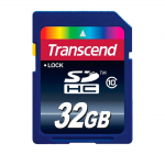 32GB SDHC Card Transcend Class 10