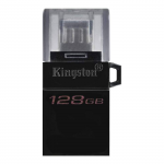 128GB USB Flash Drive Kingston DataTraveler MicroDuo 3.0 G2 Ultra-small USB OTG microUSB (R/W: 100/15MB/s USB3.1) DTDUO3G2/128GB