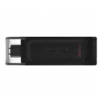 32GB USB Flash Drive Kingston DataTraveler 70 DT70/32GB Black (R/W:80/20MB/s USB3.2 Type-C)