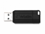 16GB USB Flash Drive Verbatim PinStripe Black (R/W:12/5 MB/s USB2.0)