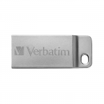 32GB USB Flash Drive Verbatim Metal Executive Silver (R/W:18/10 MB/s USB2.0)