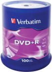 DVD+R VERBATIM DataLifePlus AZO 4.7GB 16x Spindle 100pcs