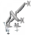 Monitor Arm Brateck LDT34-C024U for 2 monitor Aluminum (17"-32" VESA 100x100)