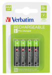 Rechargeable Verbatim AAA 950 mAh VER_49942 4pcs