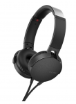Headphones Sony MDR-XB550AP with Mic 4pin 1x3.5mm Black