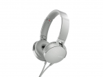 Headphones Sony MDR-XB550AP with Mic 4pin 1x3.5mm White