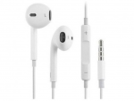 Earphones Hoco Original Apple M1 with Mic White