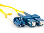 Fiber Optic patch cord 10m singlemode Duplex LC-SC