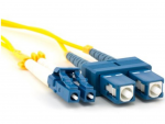 Fiber Optic patch cord 1m singlemode Duplex LC-SC