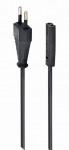 Power Cord Cablexpert PC-184-VDE C7 socket 1.8m Black