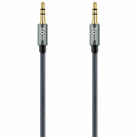 Audio Cable AUX 1.0m Hoco UPA03 Tarnish 3.5mm Black