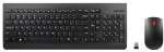 Keyboard & Mouse Lenovo Essential Wireless 4X30M39487 Black USB