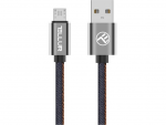 Cable micro USB to USB 1.0m Tellur TLL155371 Blue