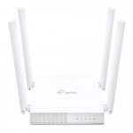 Wireless Router TP-LINK Archer C24 AC750 Dual Band Router (433Mbps at 5GHz + 300Mbps 1 WAN + 4x10/100LAN 4 antennas)