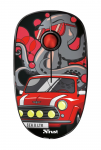 Mouse Trust Sketch Wireless Red