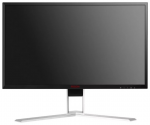 27.0" AOC AG271QG Black Red (IPS LED QHD 2560x1440 4ms 50M:1 350cd G-Sync 165Hz DP HDMI Speakers USBHubx4)