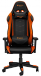 Gaming Chair Canyon Deimos Black/Orange (Max Weight/Height 150kg PU leather)