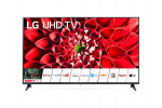 65" LED TV LG 65UM7050PLF Black (3840x2160 UHD SMART TV PMI 1600Hz Active HDR 3xHDMI 2xUSB Wi-Fi LAN Speakers 2x10W)