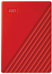 External HDD 4.0TB Western Digital My Passport WDBPKJ0040BRD-WESN Red (2.5" USB 3.0)