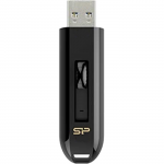 64GB USB Flash Drive Silicon Power Blaze B21 Black (R/W:45/20MB/s USB3.0 Retractable USB connector)