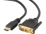 Cable HDMI to DVI 2.0m Brackton Basic DHD-SKB-0200.B