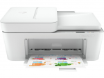 MFD HP DeskJet Plus 4120 White (Ink A4 1200x1200dpi Fax Wi-Fi USB2.0)