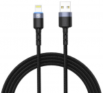 Cable Lightning to USB 2m Tellur TLL155324 LED Black