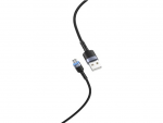 Cable micro USB to USB 2m Tellur TLL155304 LED Black