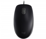 Mouse Logitech Optical B110 Silent Black USB