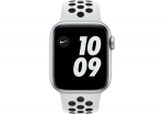 Apple Watch Nike Series 6 40mm M00T3 Aluminium Case with Black Nike Sport Band GPS Silver