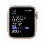 Apple Watch Series 6 44mm M00E3 Gold with Pink Sand Sport Band GPS Pink Sand