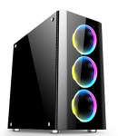 Case XILENCE XG115 Black (w/o PSU 3x120mm A-RGB Fan MidiTower ATX)