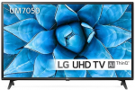 55" LED TV LG 55UM7050PLF Black (3840x2160 UHD SMART TV 1600Hz 3xHDMI 2xUSB WiFi Lan Speakers 2x10W)