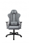 Gaming Chair AROZZI Torretta Soft Fabric Ash Grey (Max Weight/Height 100kg/160-180cm Cloth)