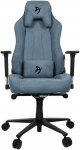 Gaming Chair AROZZI Vernazza Soft Fabric Blue/Grey VERNAZZA-SFB-BL (Max Weight/Height 145kg/165-190cm Fabric Upholstery)