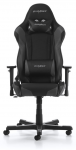 Gaming Chair DXRacer Racing GC-R001-NG-W Black/Grey (Max Weight/Height 150kg/165-195cm PU Leather)