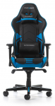 Gaming Chair DXRacer Racing GC-R131-NB Black/Blue (Max Weight Height 150kg/165-195cm PU Leather)