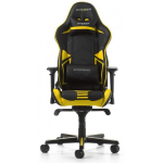 Gaming Chair DXRacer Racing GC-R131-NY Black/Yellow (Max Weight Height 150kg/165-195cm PU Leather)