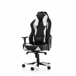 Gaming Chair DXRacer Work GC-W0-NW Black/White (Max Weight/Height 150kg/160-185cm PU Leather)