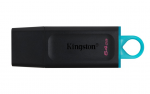 64GB USB Flash Drive Kingston DataTraveler Exodia DTX/64GB Black/Blue (R/W: 100/12MB/s USB3.2)
