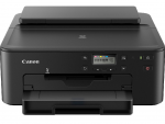 Printer Canon Pixma TS704 Black (Ink A4 4800x1200dpi Wi-Fi Lan USB2.0 5 ink tanks Duplex)