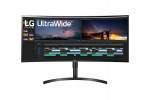 38.0" LG 38WN75C-B Black (Curved IPS LED QHD+ 3840x1600 300cd 5ms 1000:1 1ms DP+HDMI)